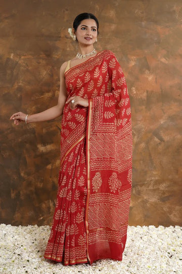 Sharada Chanderi Saree